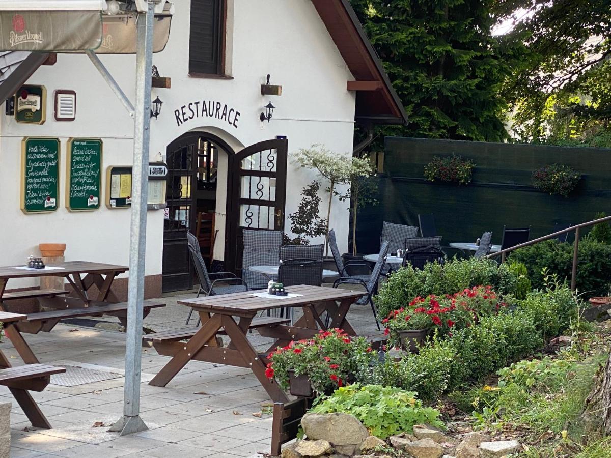 Hostinec U Pejska A Kocicky Mariánské Lázně Exteriör bild